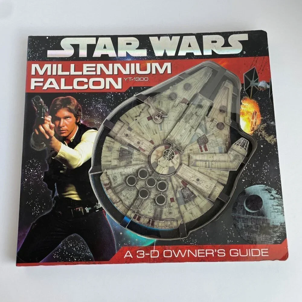 Disney Star Wars:‎ Millennium Falcon- A 3-D Owner's Guide, Such a Cool Book!!